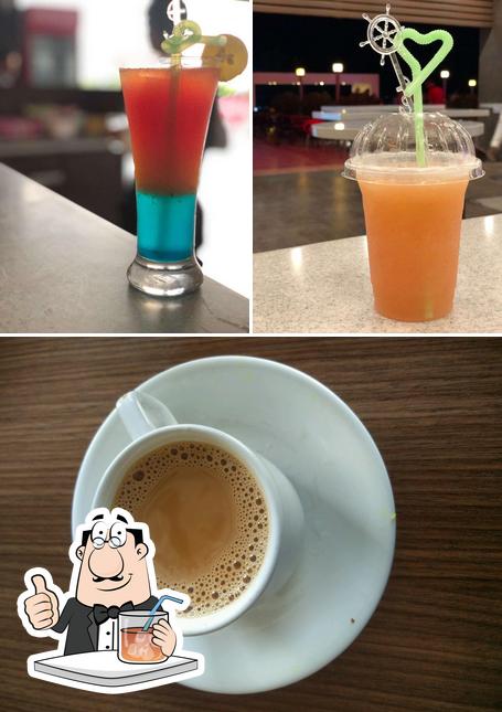 Try a drink from the menu