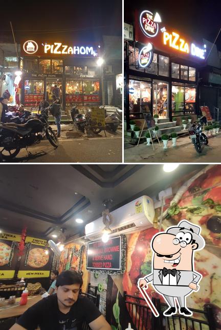 The Pizza Home is distinguished by exterior and food