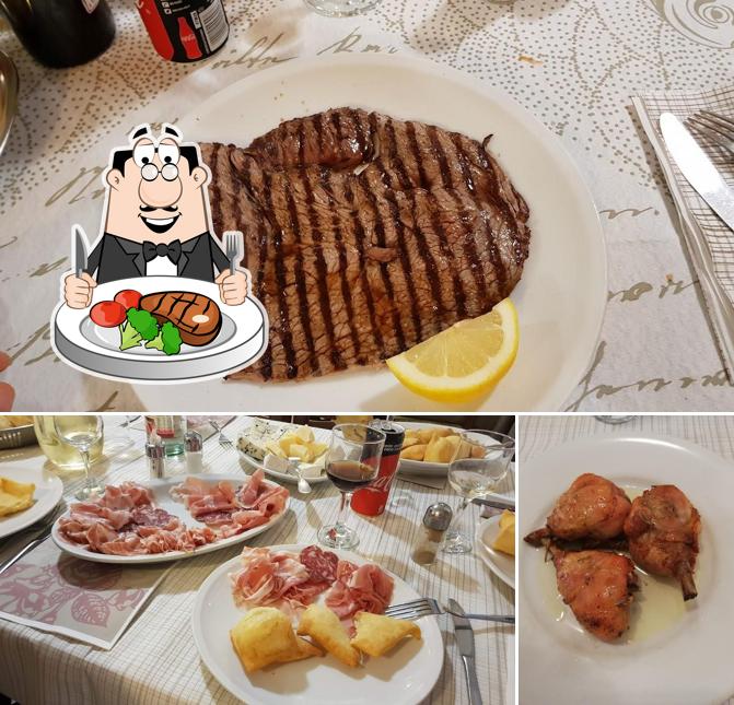 Prova i un pasto a base di carne a Vecchi Sapori Di Panato Luciana E Cristina S N C