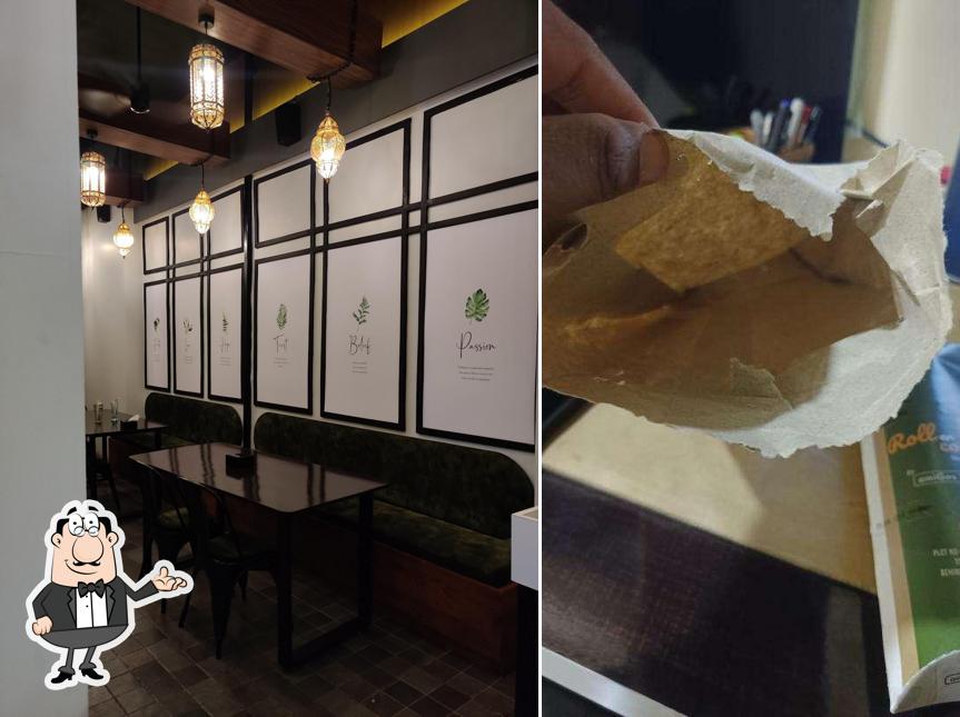 The interior of The Pita House