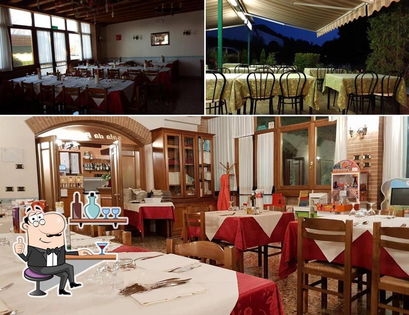 Dai un'occhiata agli interni di Trattoria da Berto