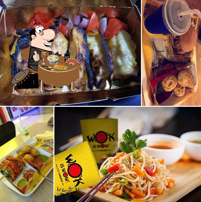 Food at Wow! Momo