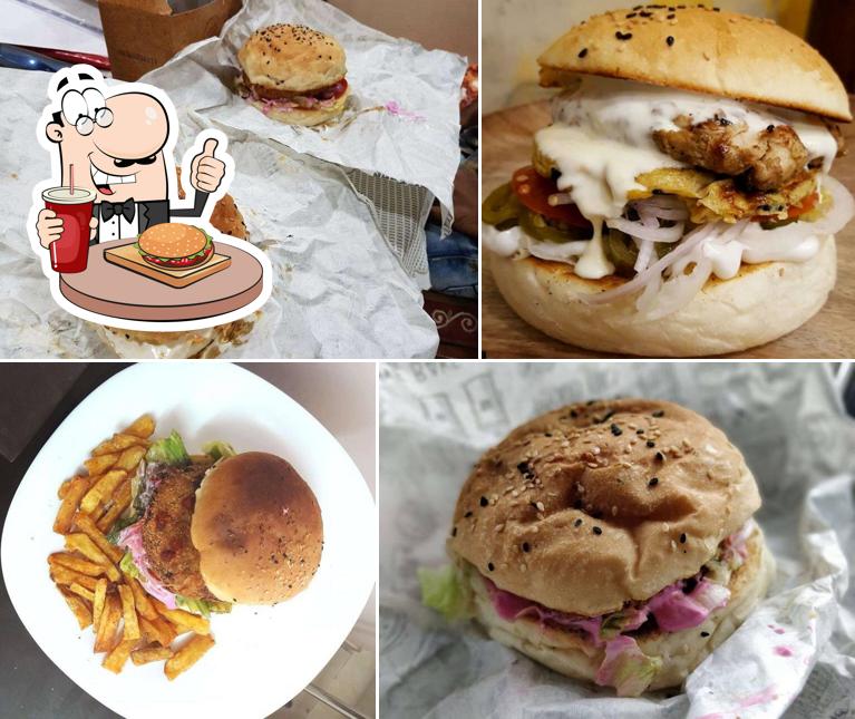Treat yourself to a burger at Frisbees