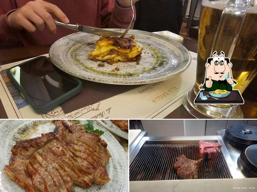 Platti al Ristorante Alla Griglia