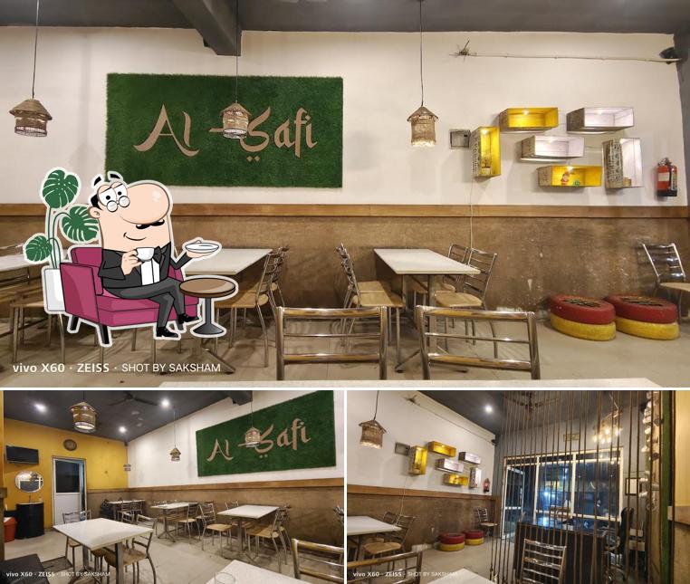 The interior of Al-Safi Family Restaurant