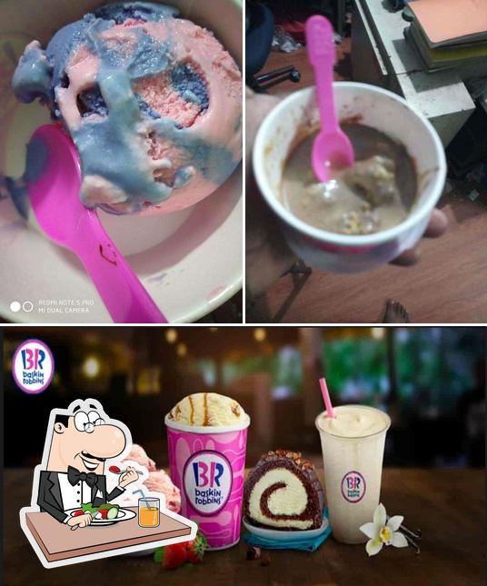 Food at Baskin Robbins - Ice Cream Desserts