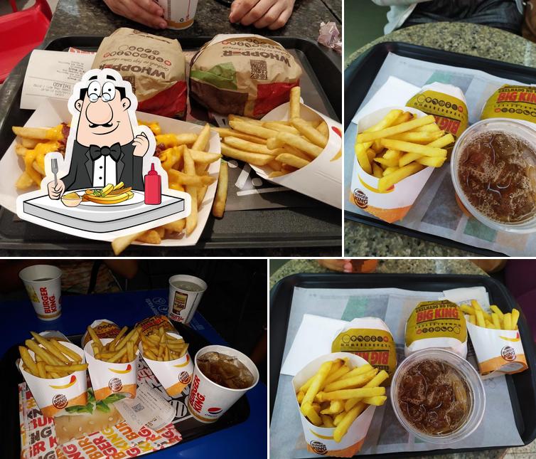 Experimente cbatatas fritas francesas no Burger King