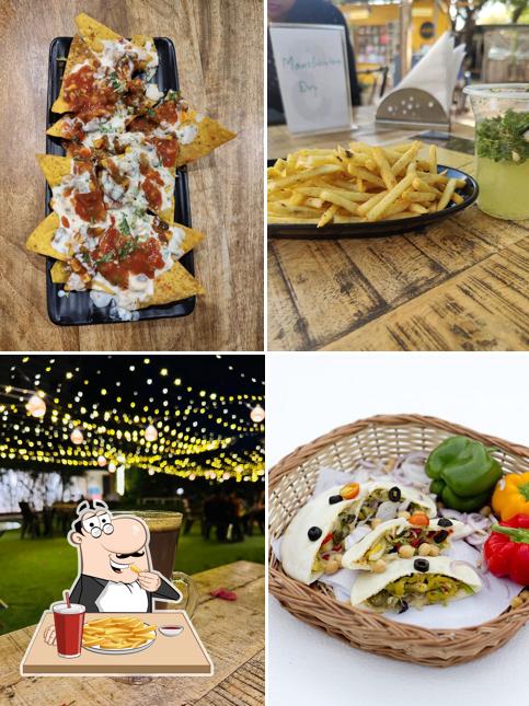 French fries at Prithvi art celebration