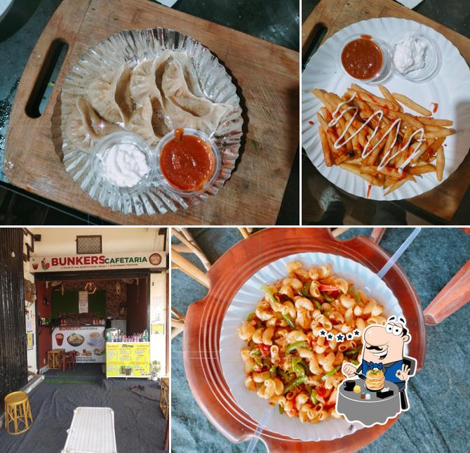 Meals at bunkers cafeteria