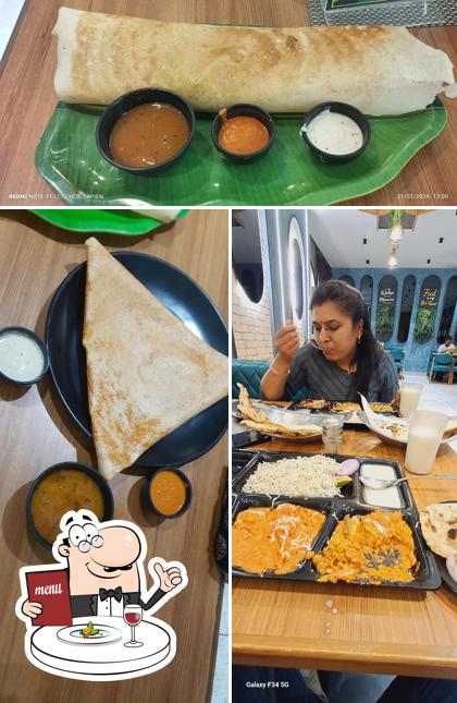 Masala dosa at Dosa plaza