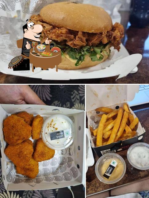 Pulled pork sandwich at GOOD FLIPPIN' BURGERS