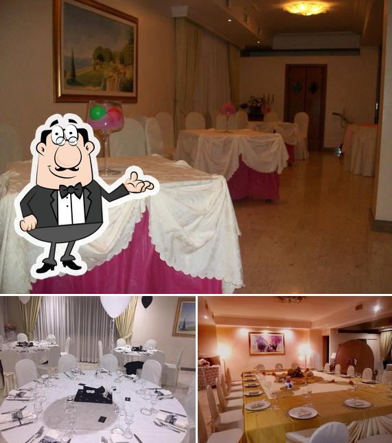 Gli interni di LA RIPA Hotel Ristorante Pizzeria