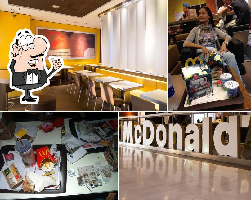 Gli interni di McDonald's Modena Bruciata