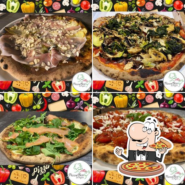 Scegli tra le svariate varianti di pizza