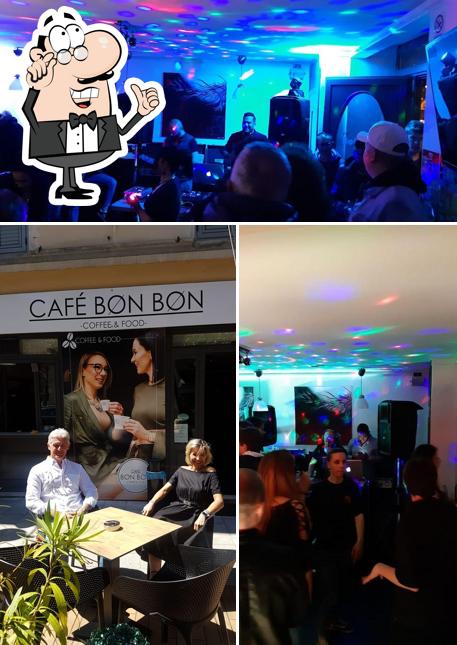 Gli interni di Caffé Bon Bon