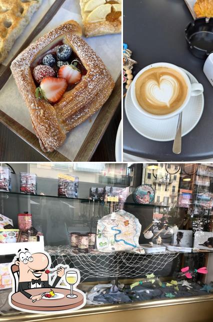 Questa è la immagine che presenta la cibo e nozze di Pasticceria Bar Riviera