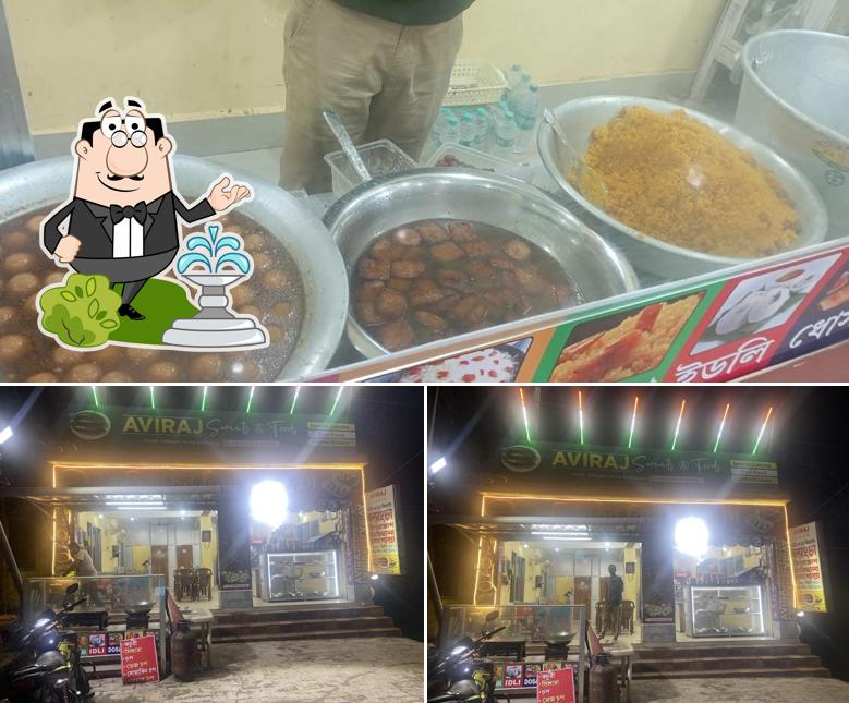 Aviraj Sweets and Foods is distinguished by exterior and food