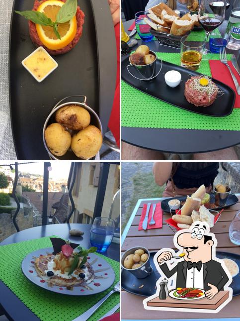 Platti al Café de la Collégiale