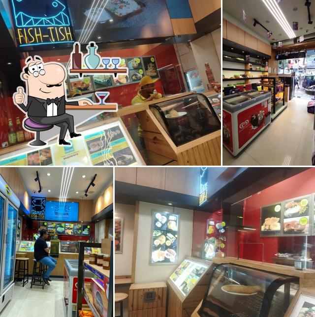 The interior of FISH-TISH