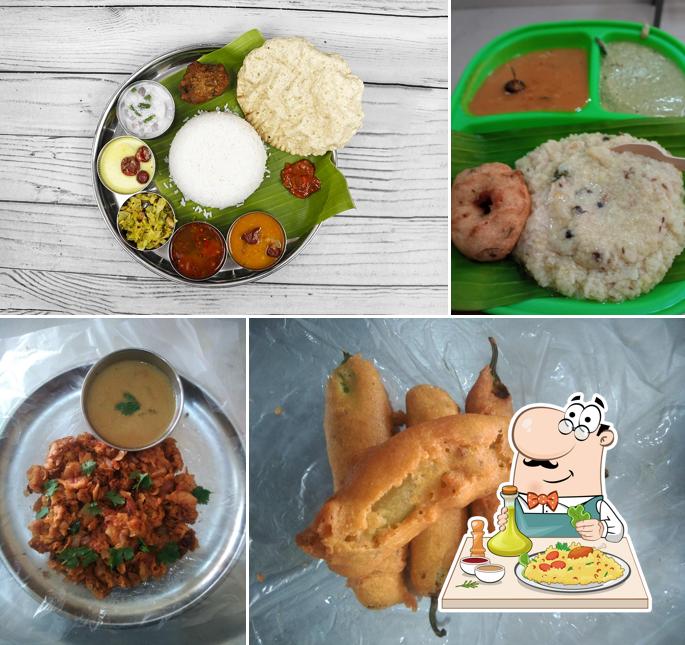 Food at JCL Canteen south indian restaurant @ Commercial Street