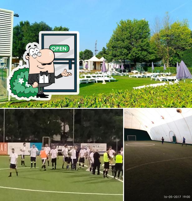 Gli esterni di Centro Sportivo Mario Rigamonti | Calcio, Calcetto, Padel, Tennis e Golf
