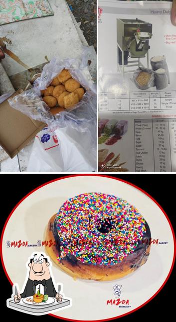 Food at Mazda Bakery