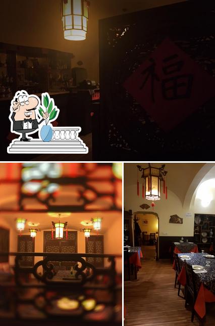 Questa è la immagine che presenta la esterno e tavolo da pranzo di Oriente Classico Di Zhang Siliang & C. S.N.C
