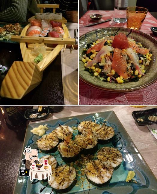 Platti al Ristorante Giapponese Ran
