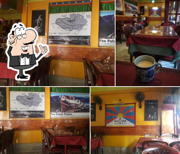 The interior of Snow Lion Tibetan Restaurant