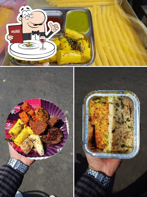 Food at Sonalben Dhoklawala