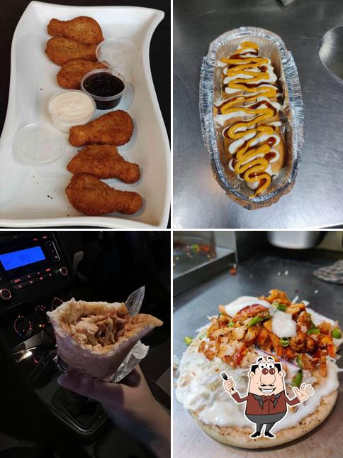 Food at THE SHAWARMA FELLAS