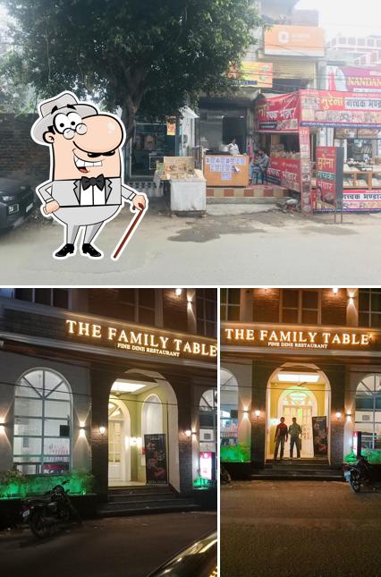 The exterior of The family table