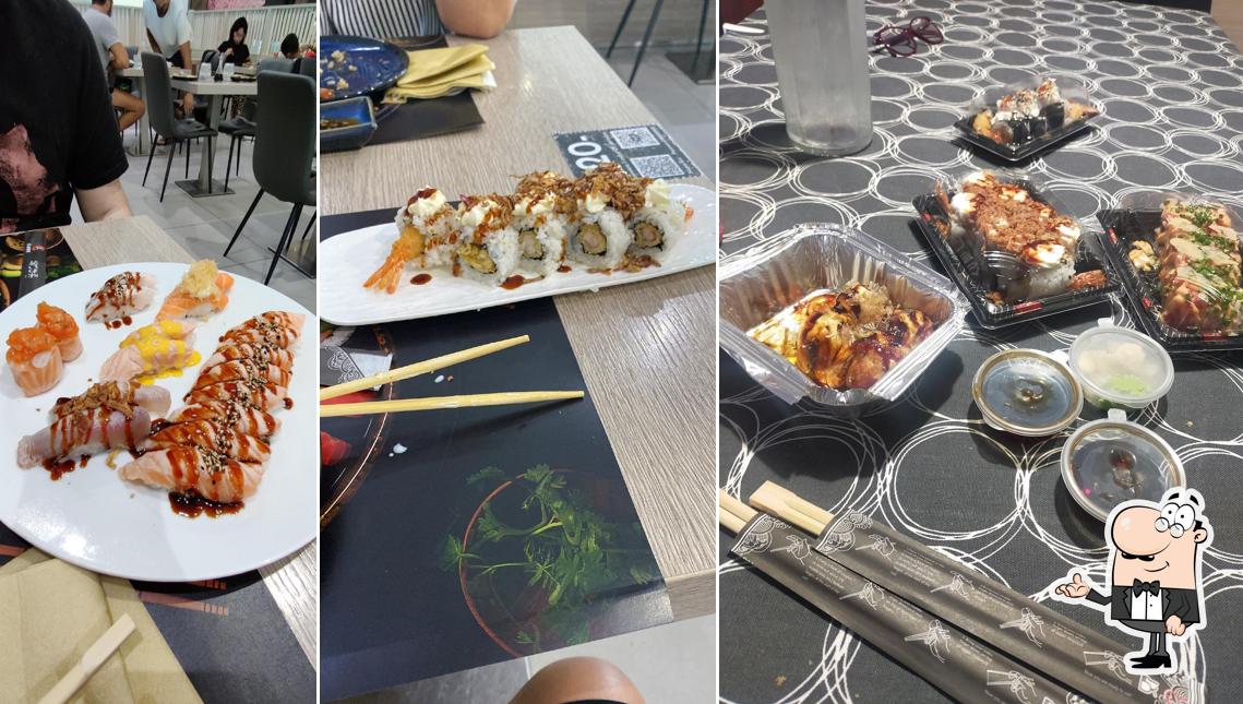 Gli interni di Sushi Koi