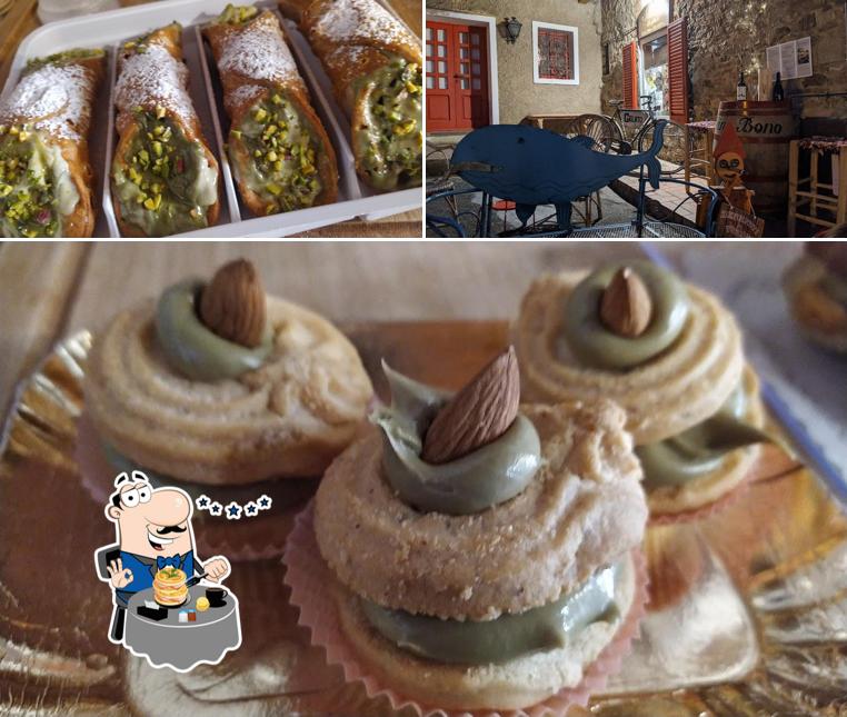 Questa è la immagine che raffigura la cibo e interni di Sweet Bolgheri