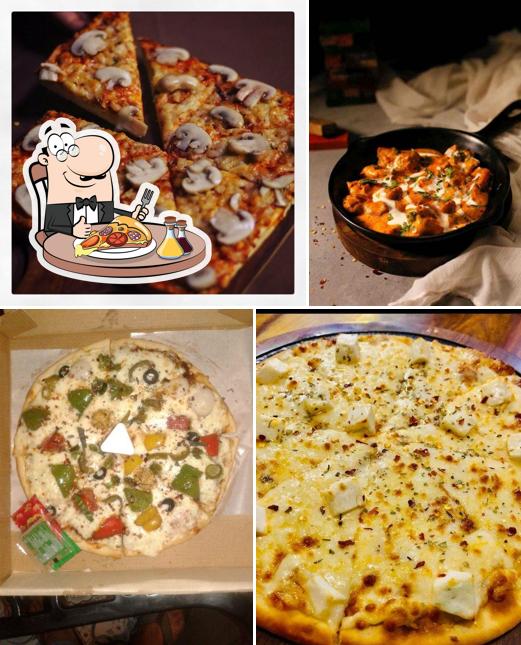 Try out pizza at The Secret Kitchen
