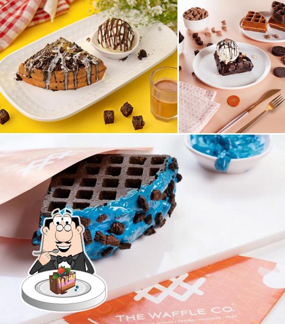 Chocolate cake at The Waffle Co