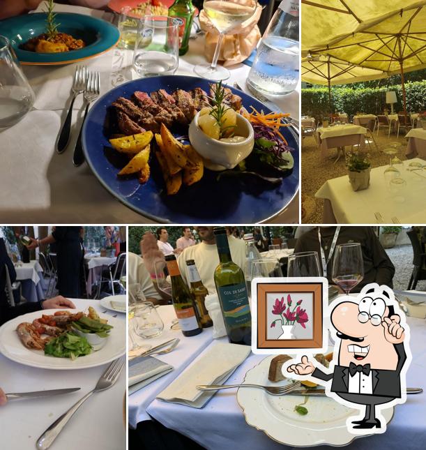 Gli interni di Trattoria Canuleia