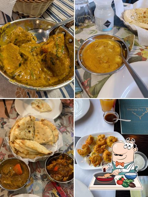 Pollo al curry al TAJ MAHAL