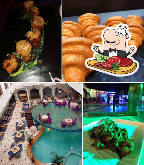 Meat dishes are available at Spice Oasis - 24 Hrs Coffee Shop