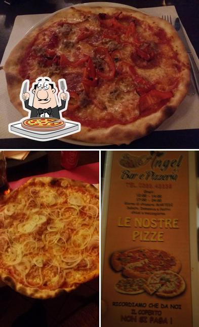 A Angel Bar &, puoi assaggiare una bella pizza