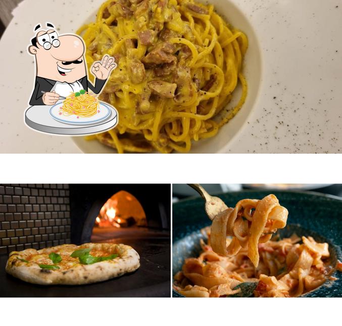Spaghetti alla carbonara al Ristorante Pizzeria Da Marco