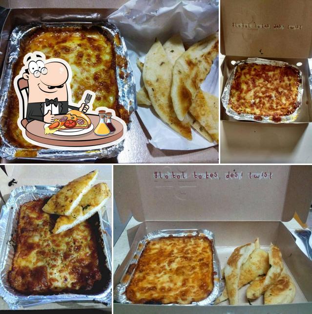 At Firangi Bake, you can enjoy pizza