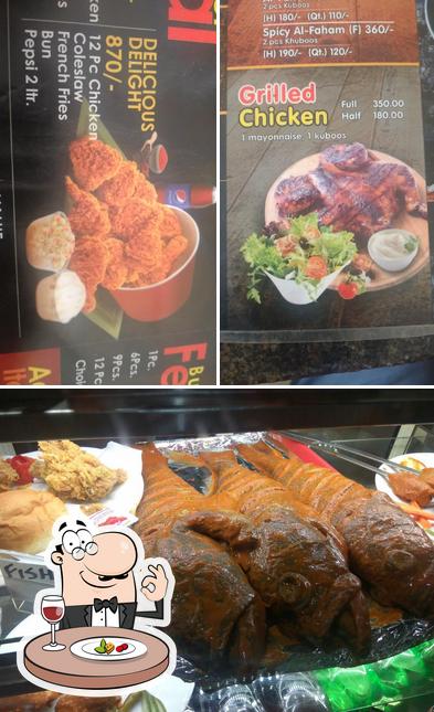 Food at Mexican Hot N Spicy Restaurant