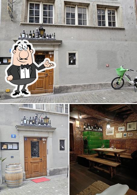 La foto della interni e esterno di Restaurant Oepfelchammer