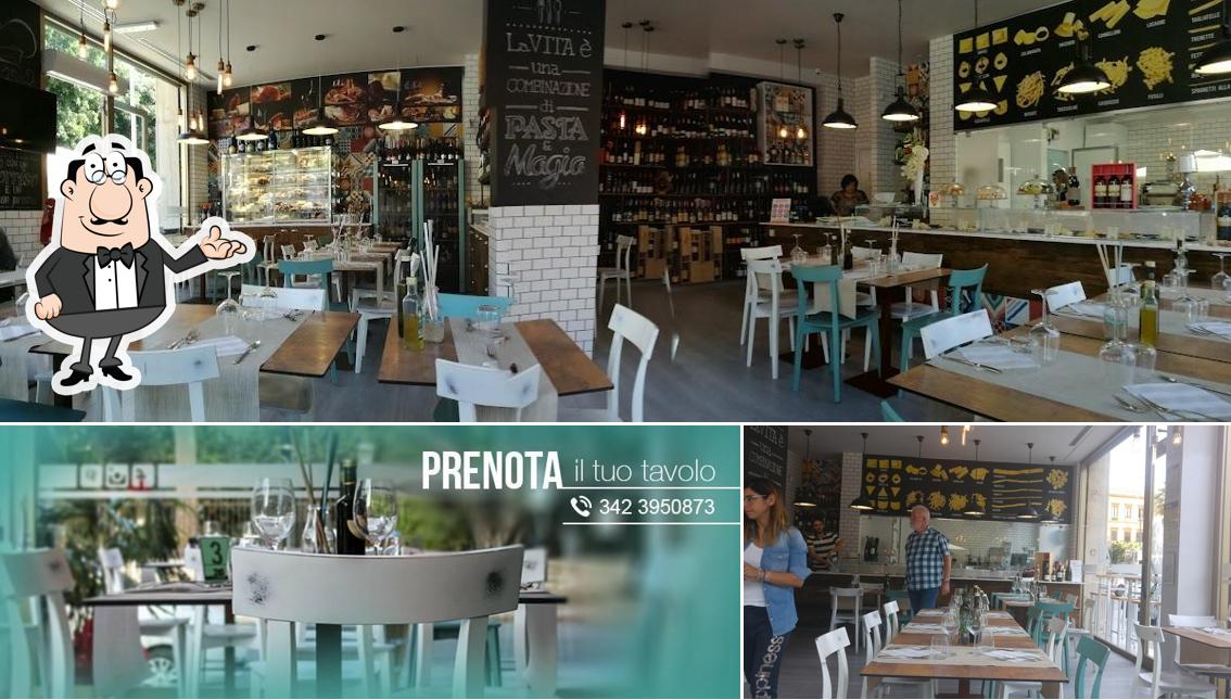 Gli interni di 210 Grammi Ristorante Laboratorio - Trapani