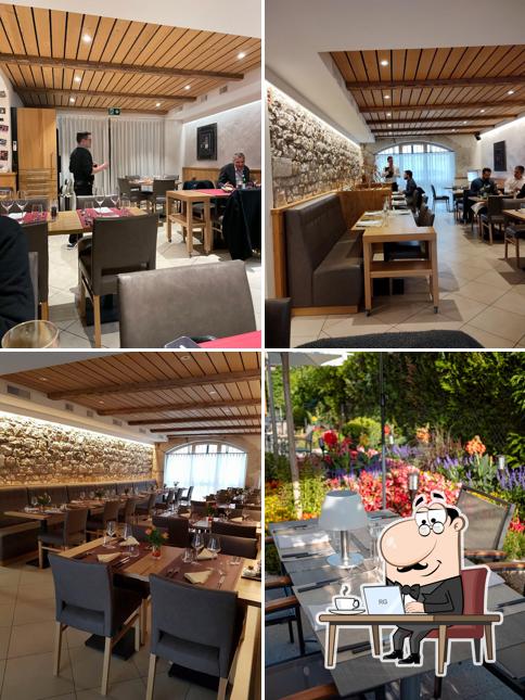 Gli interni di Auberge Le Relais Chavannes-de-Bogis Hôtel Restaurant