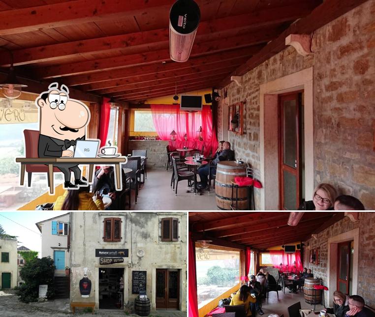 Gli interni di Bar Vero aModoMio