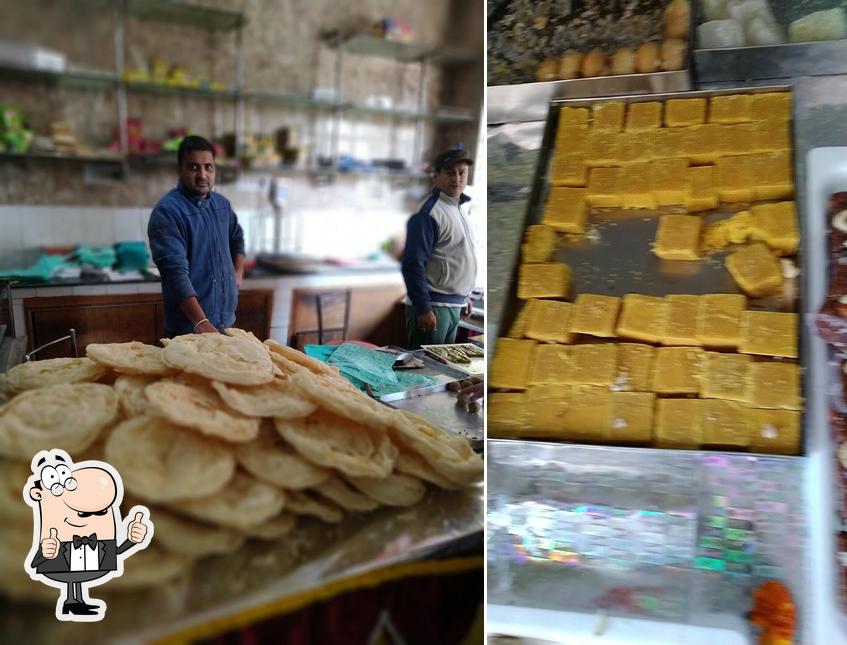 Here's a photo of Brij Sweets