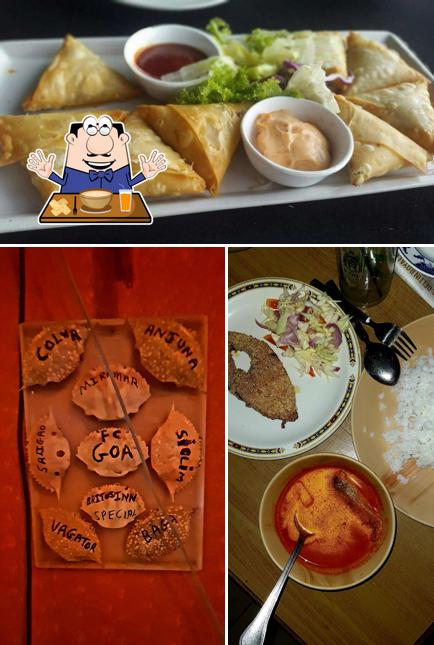 Food at Britto’s Inn