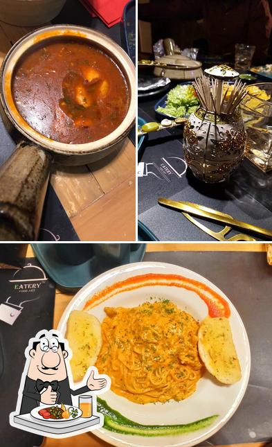 Meals at Eatery Food Art